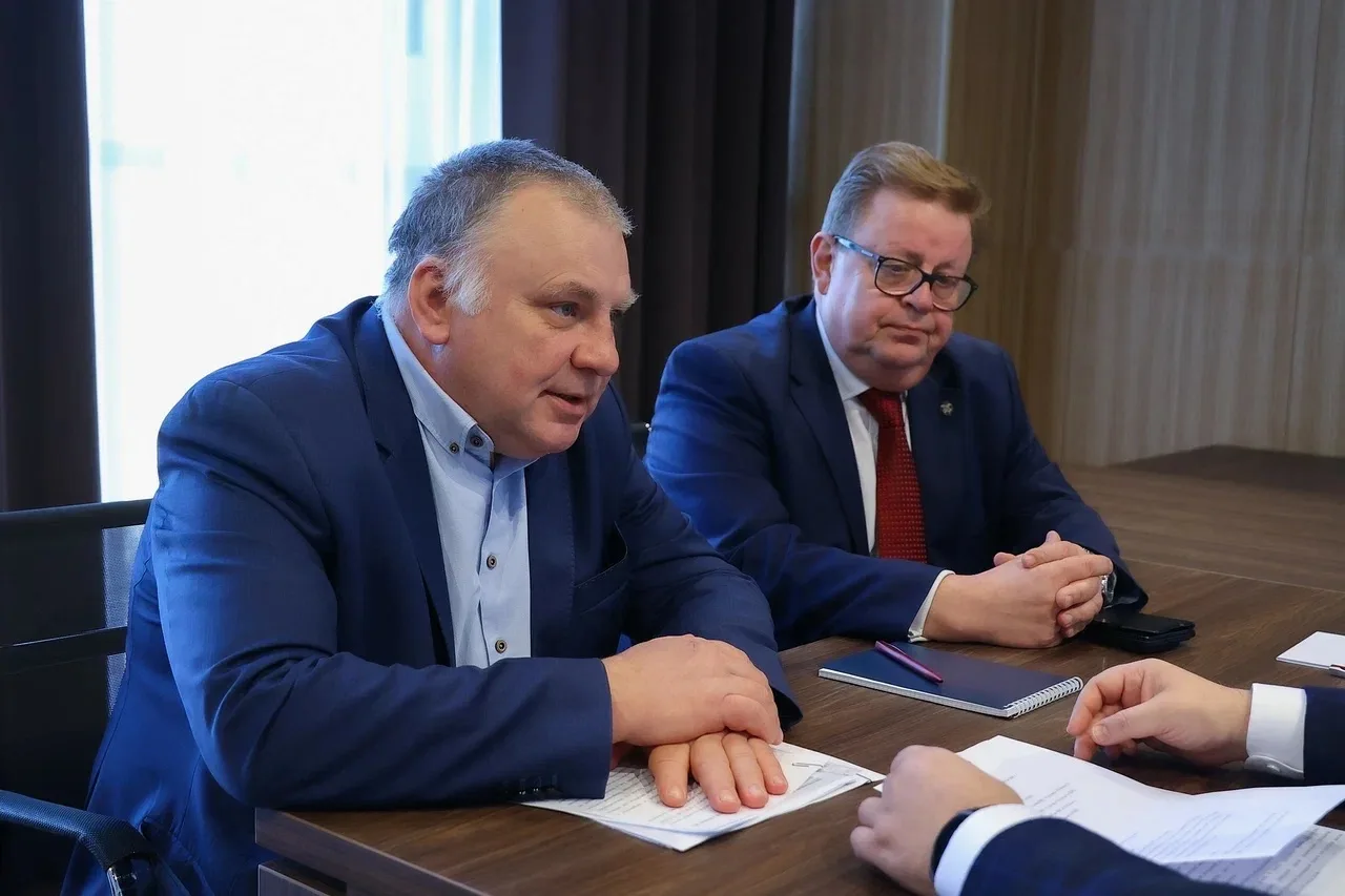 Александр Дронов и Дмитрий Иванов обсудили развитие сотрудничества региона с Педиатрическим университетом