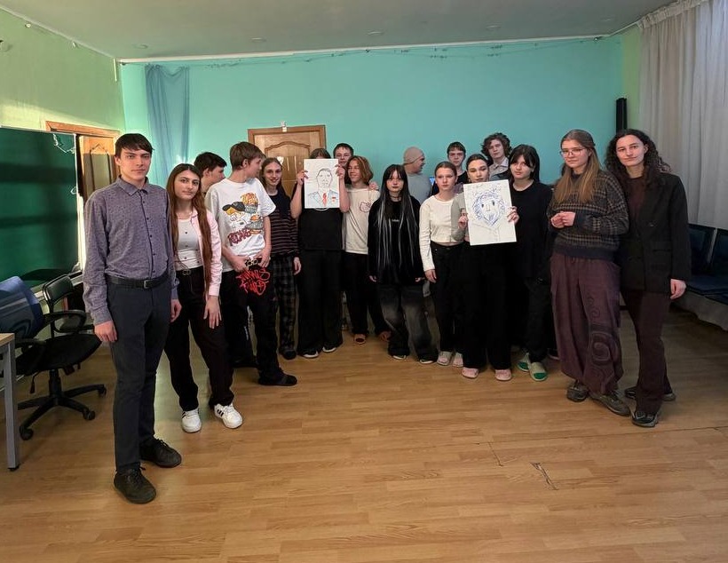 Студенты-первокурсники Педиатрического университета провели интерактивное занятие для детей в Центре содействия семейному воспитанию