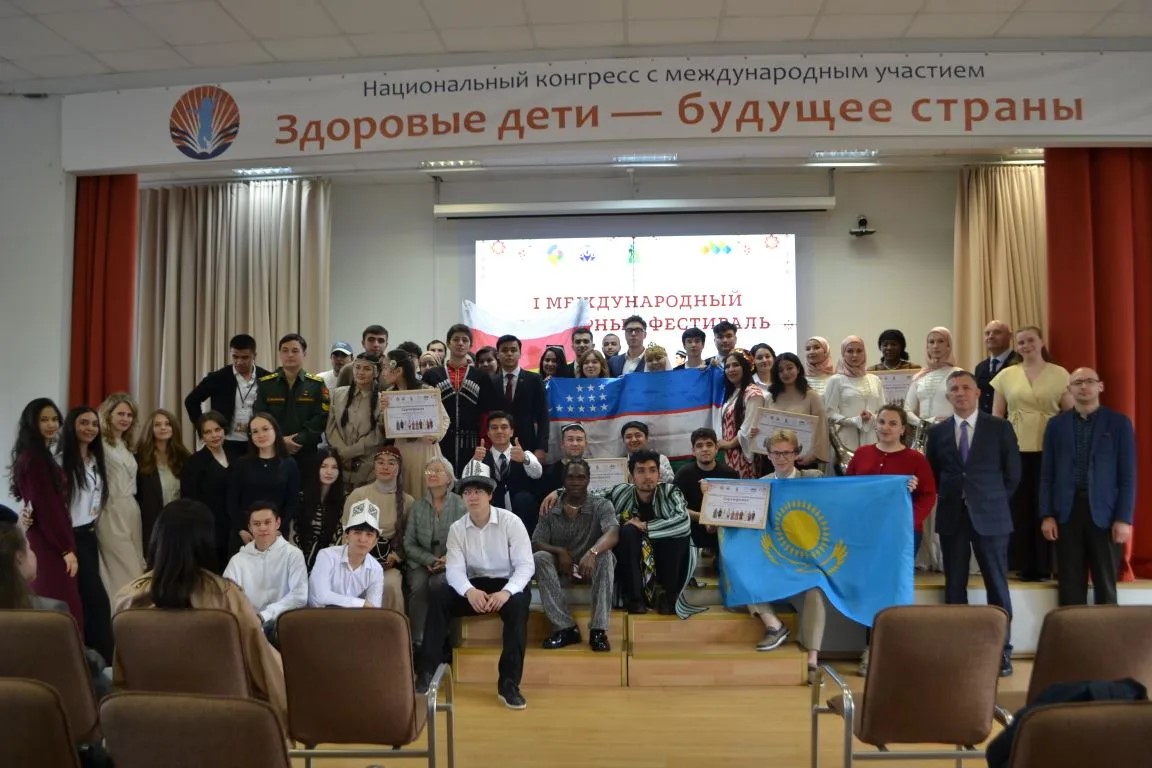 В Педиатрическом университете прошёл Первый международный культурный фестиваль