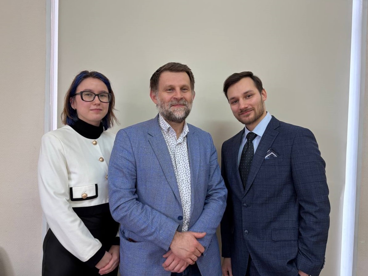 Ева Тургинекова, Михаил Костик и Александр Яковлев 